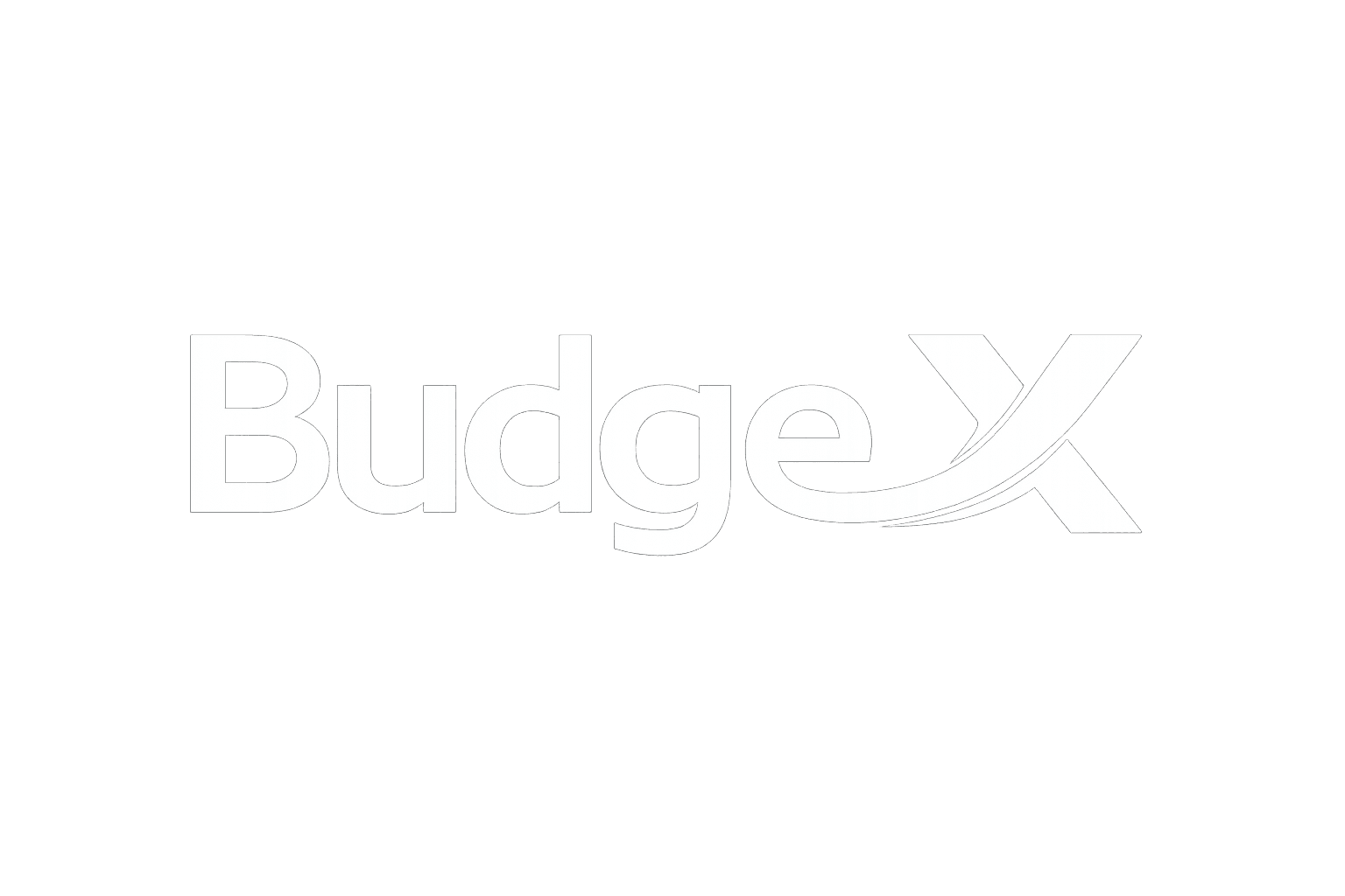 BudgeX wordmark